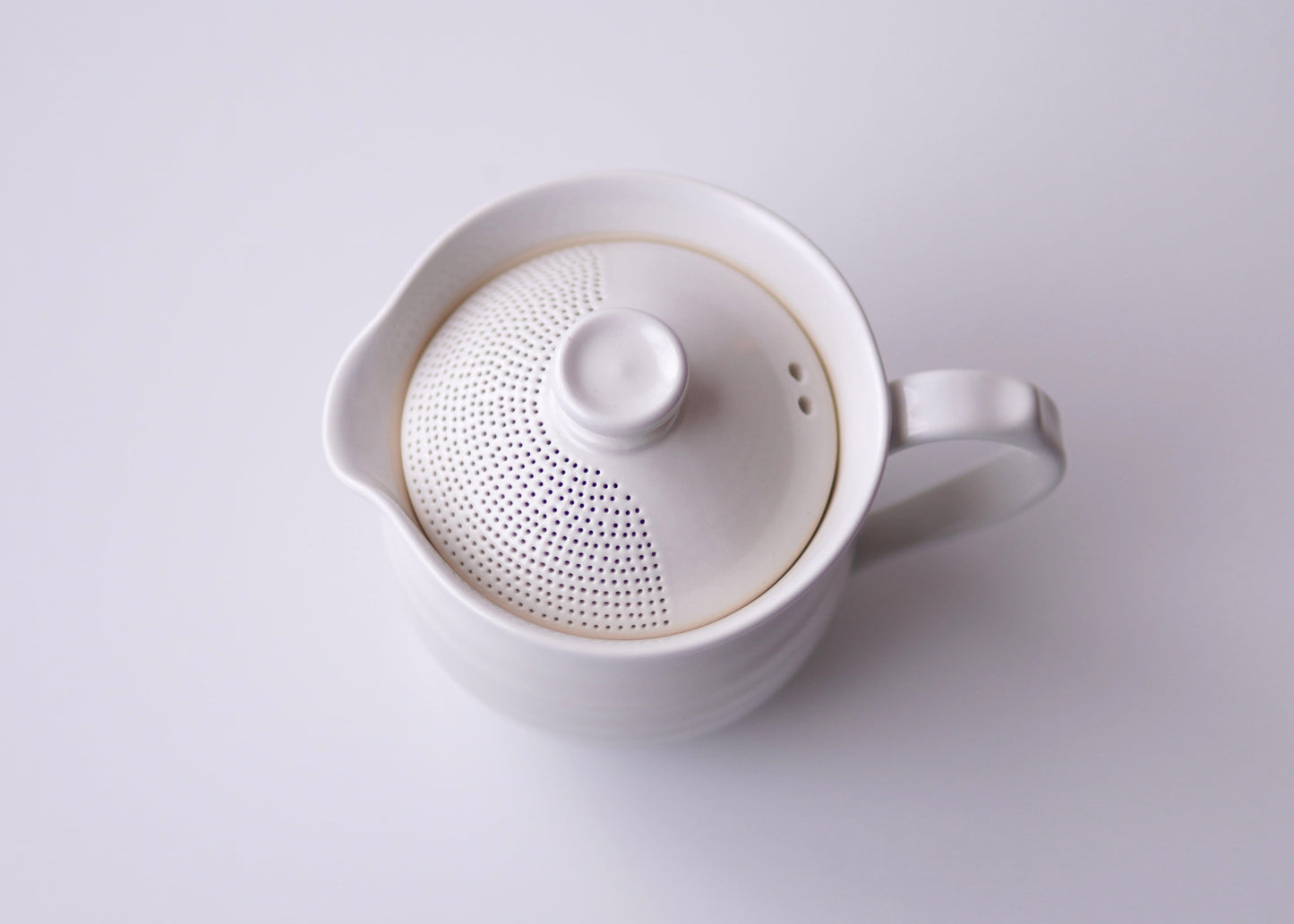 Tea Pot (White) - Japanese Artisan