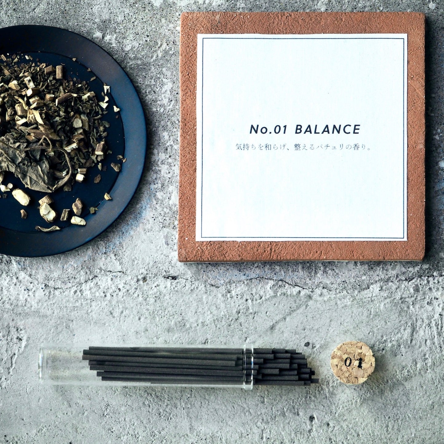 Plant△Incense sticks No.01 BALANCE (scent of patchouli)