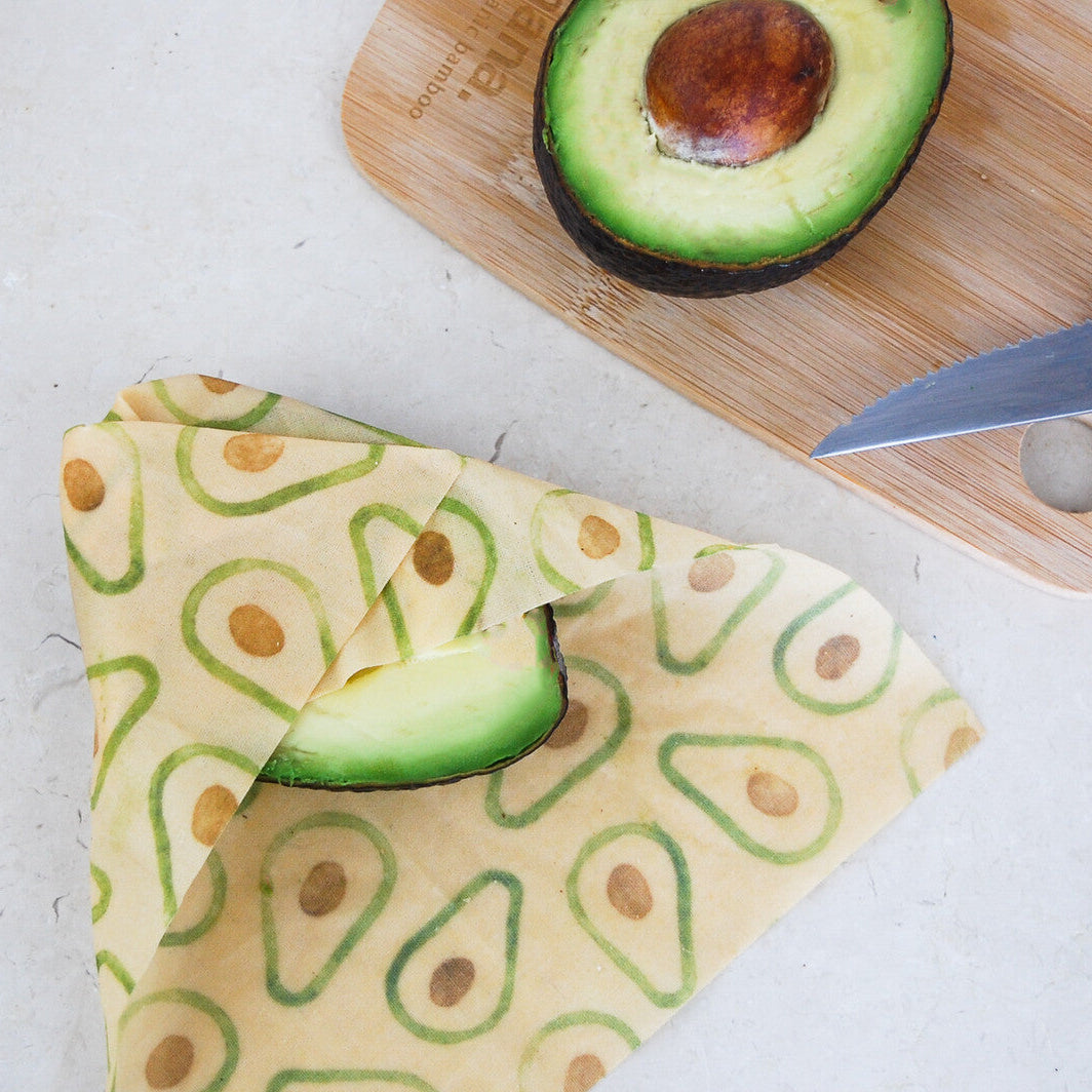 100% Natural Beeswax Wraps (Set of 3)