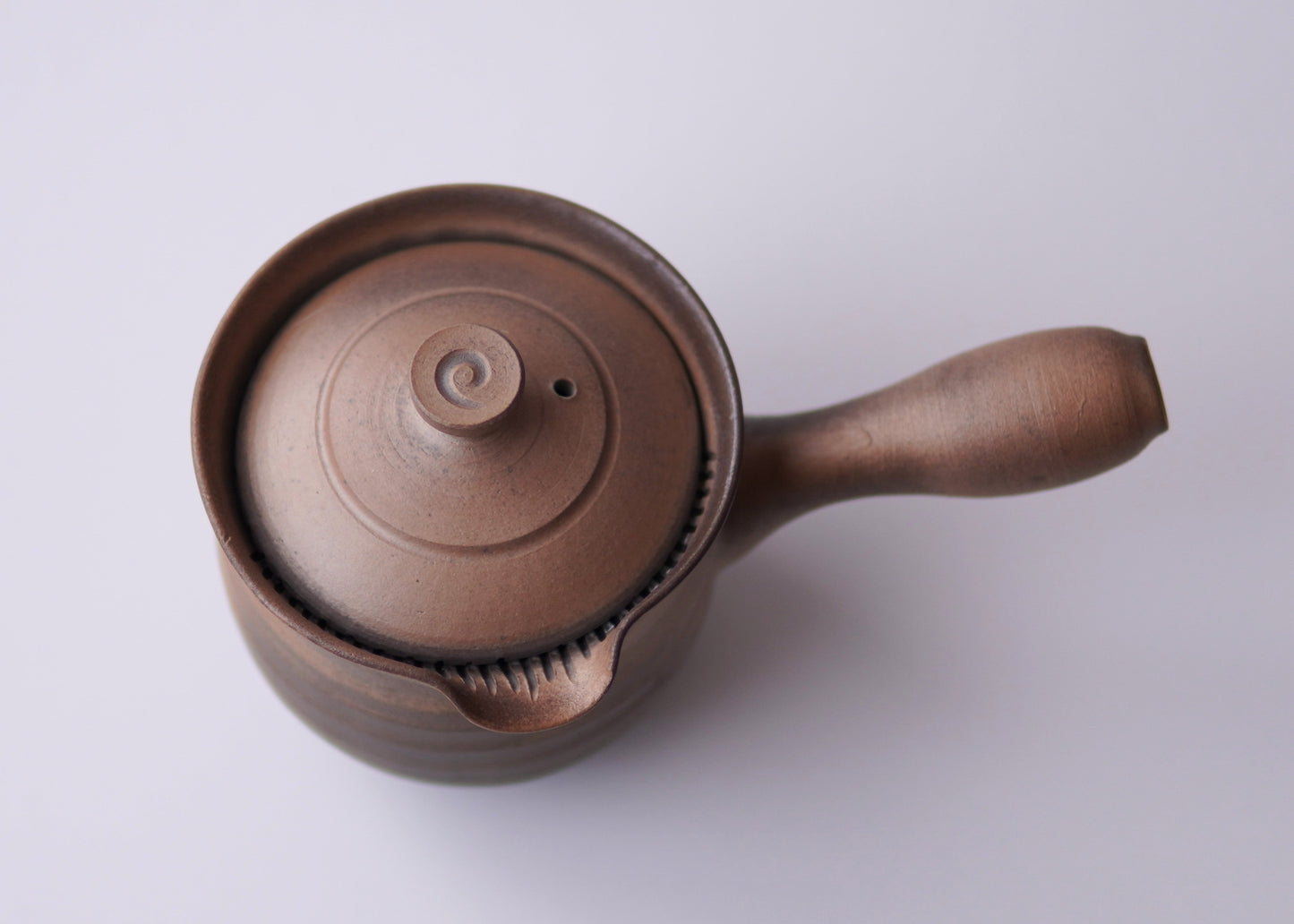 Versatile Teapot (Glazed Brown) - Japanese Artisan