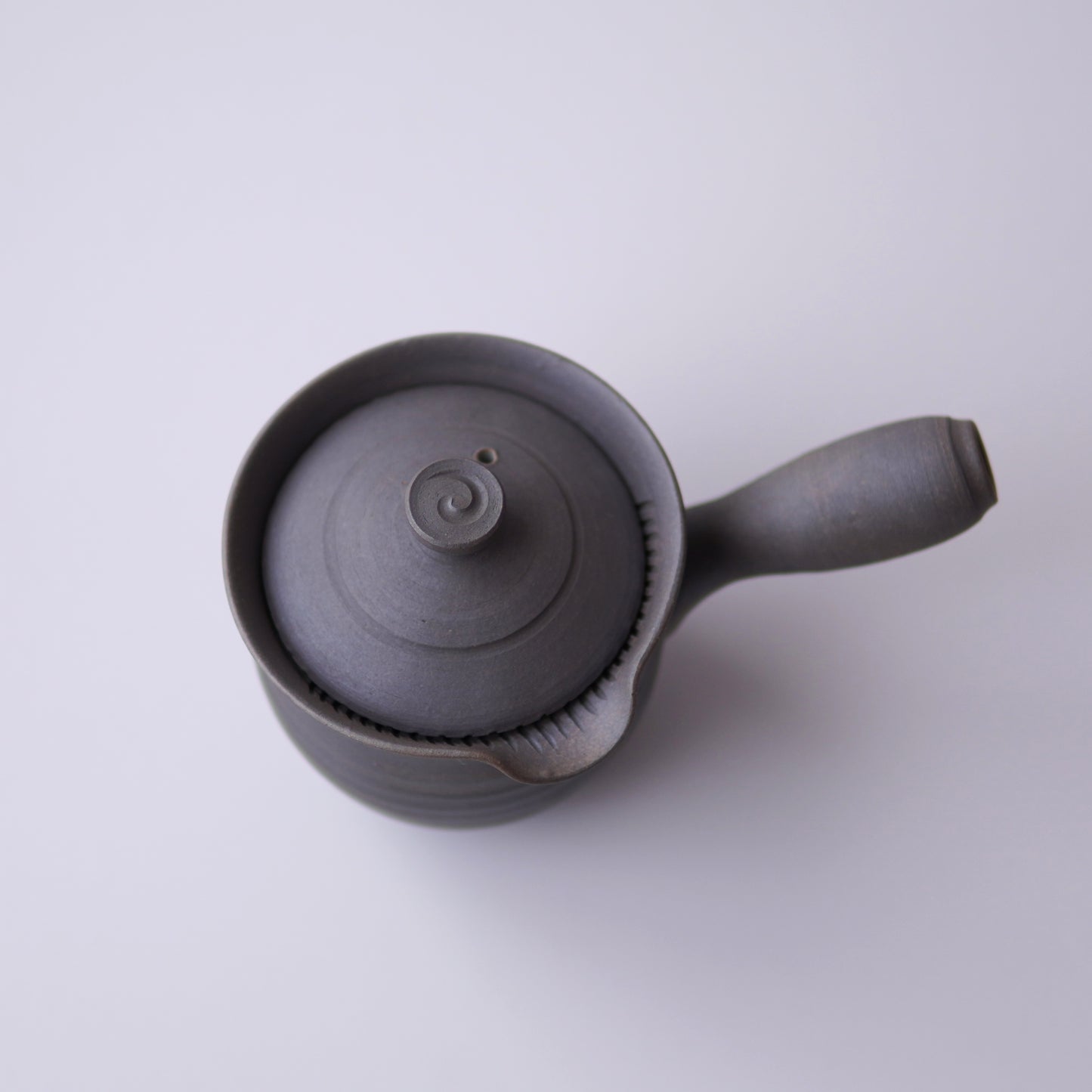 Versatile Teapot (Glazed Black) - Japanese Artisan