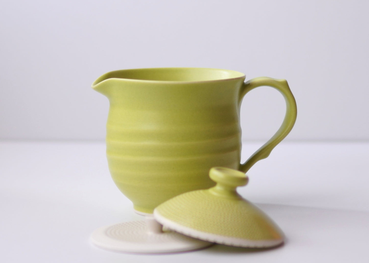 Tea Pot (Wakakusa Green) - Japanese Artisan