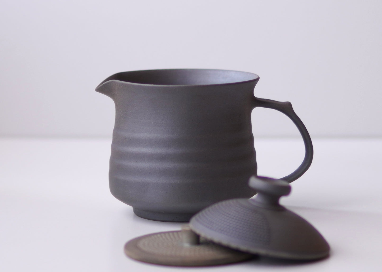 Cafè Pot (Glazed Black) - Japanese Artisan
