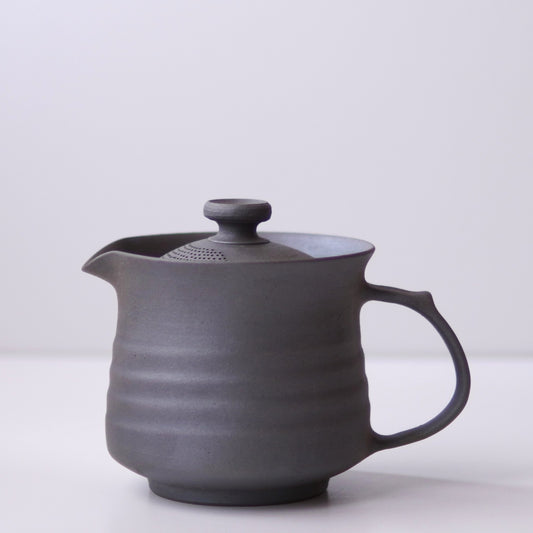 Cafè Pot (Glazed Black) - Japanese Artisan