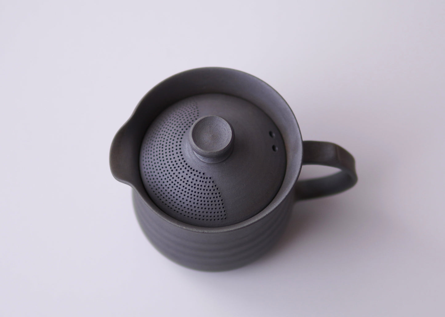 Cafè Pot (Glazed Black) - Japanese Artisan