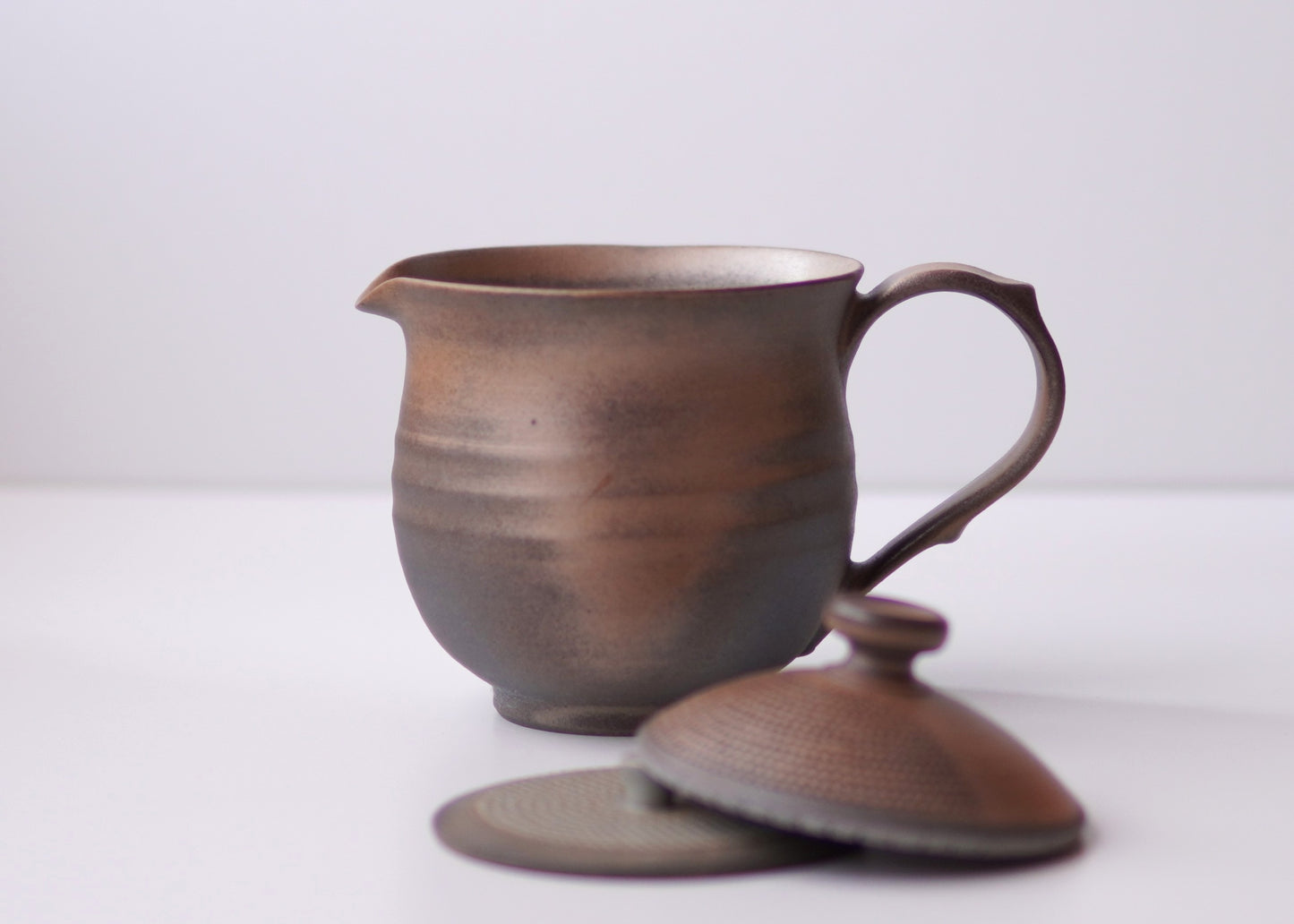 Tea Pot (Glazed Brown) - Japanese Artisan