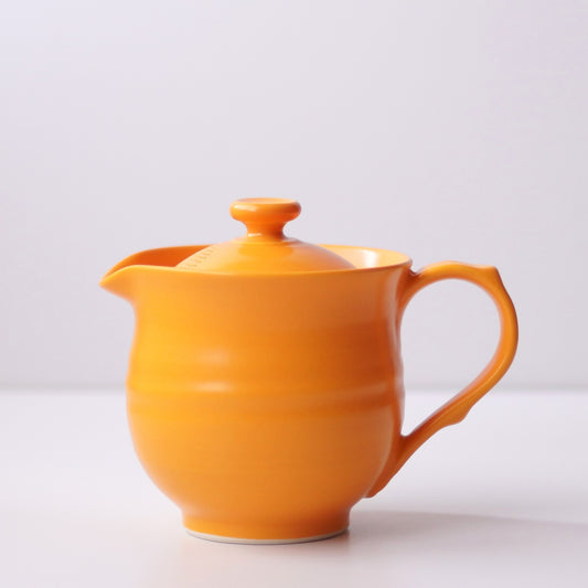 Tea Pot (Orange) - Japanese Artisan
