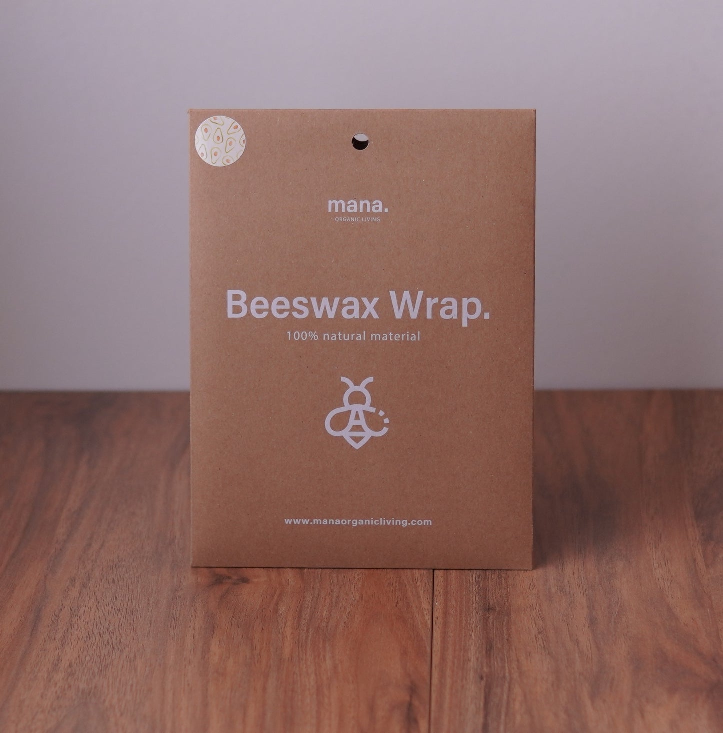 100% Natural Beeswax Wraps (Set of 3)