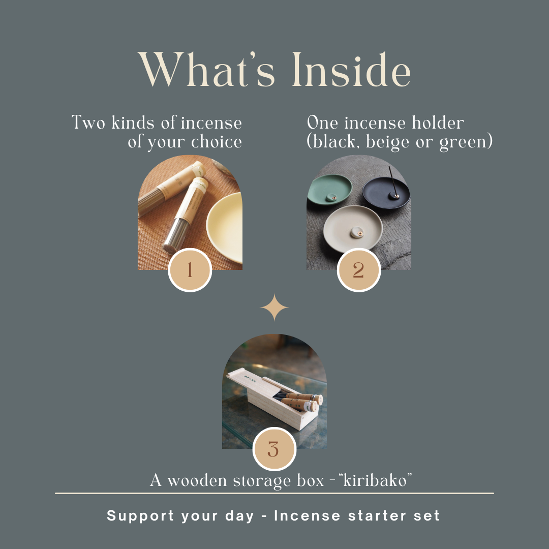 Support Your  Day - Incense Starter Set