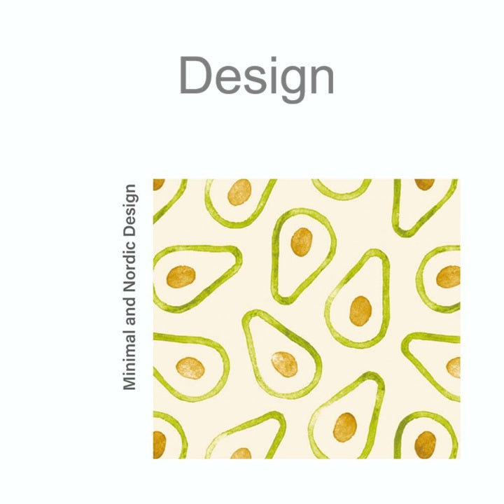 100% Natural Beeswax Wraps (Set of 3)