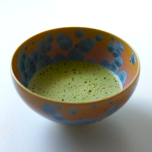 Hana Kesshō 花結晶 (Silver Wisteria) – Matcha Bowl