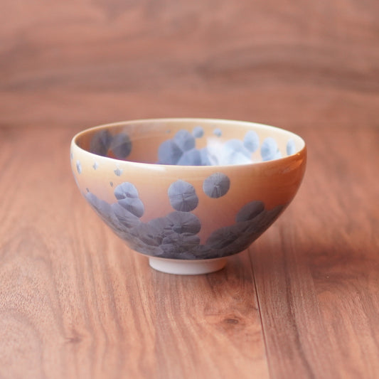 Hana Kesshō 花結晶 (Silver Wisteria) – Matcha Bowl