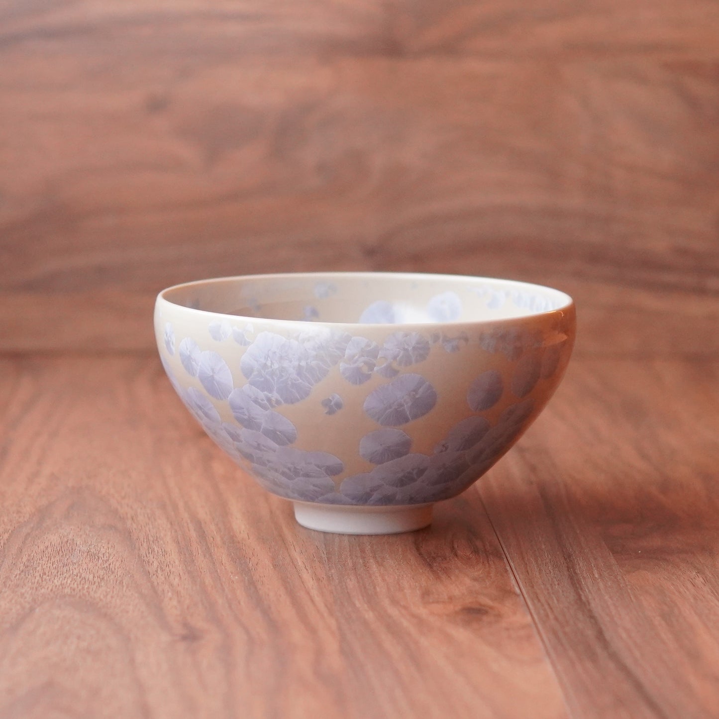 Hana Kesshō 花結晶 (Ash Blue)  –  Matcha Bowl