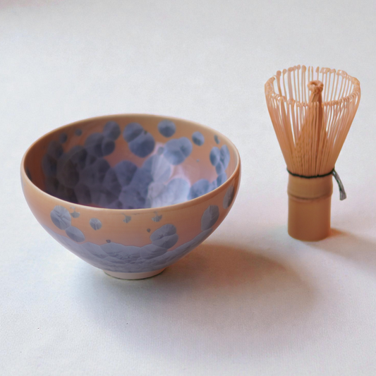 Hana Kesshō 花結晶 (Silver Wisteria) – Matcha Bowl