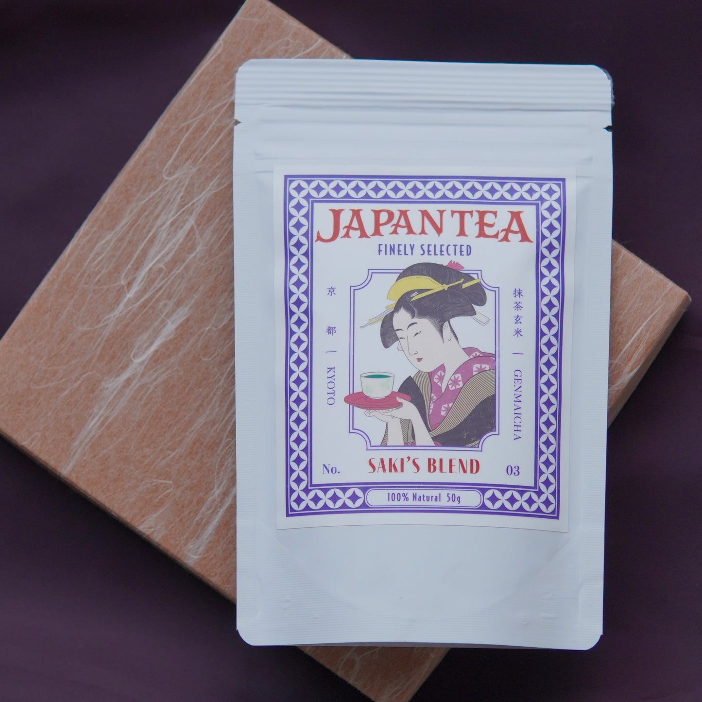 Premium Genmaicha with Matcha 50g / SAKI's BLEND - JAPAN TEA